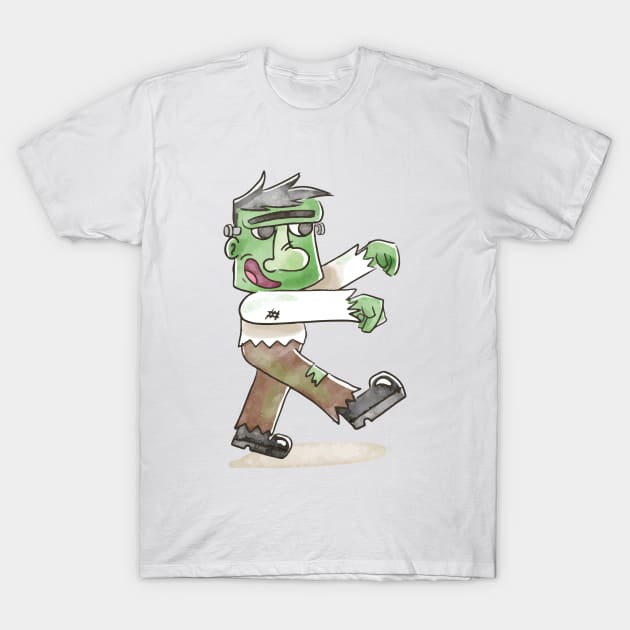 Like a Halloween zombie T-Shirt by Dmitriy